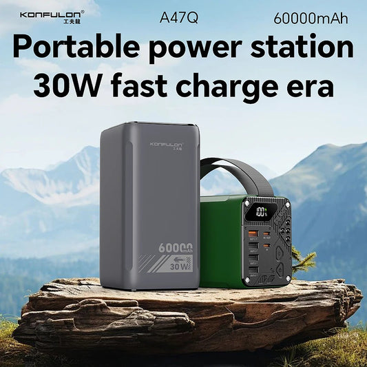 High Capacity 60000mAh Power Bank