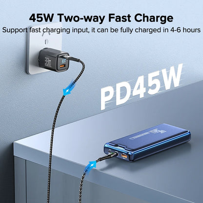 20000mAh Power Bank External Battery Capacity PD 45W Fast Charging